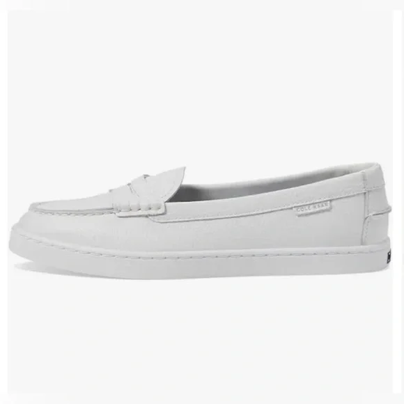 Cole Haan White Nantucket Penny Loafer Size 10.5